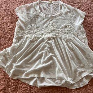 Meadow Rue brand Anthropologie top